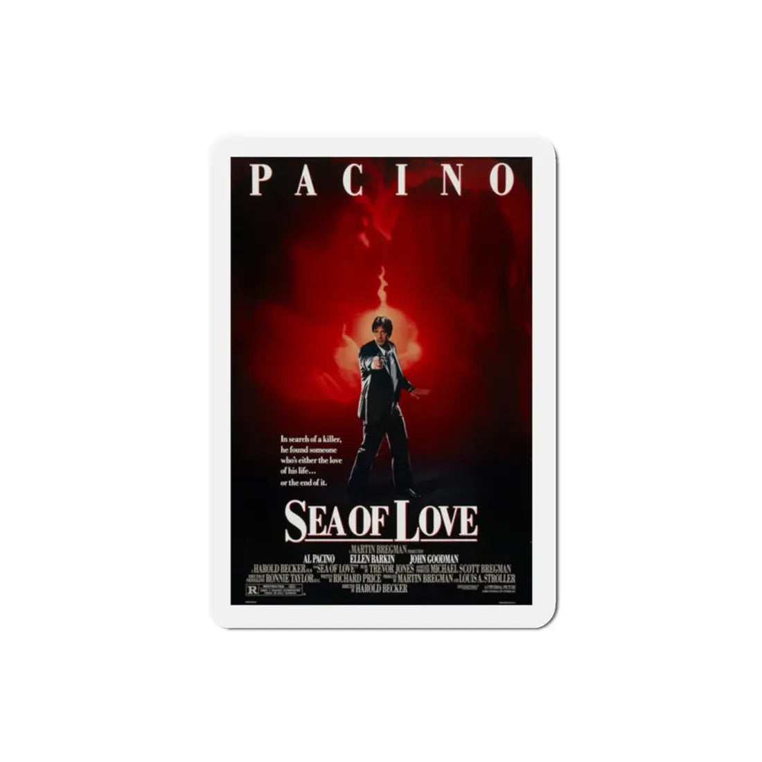 Sea of Love 1989 Movie Poster Refrigerator Magnet 2 Inch - The Sticker Space