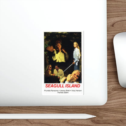 SEAGULL ISLAND 1982 Movie Poster STICKER Vinyl Die-Cut Decal-The Sticker Space