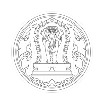 Seal Chiang Mai (Thailand) STICKER Vinyl Kiss-Cut Decal 2 Inch White - The Sticker Space