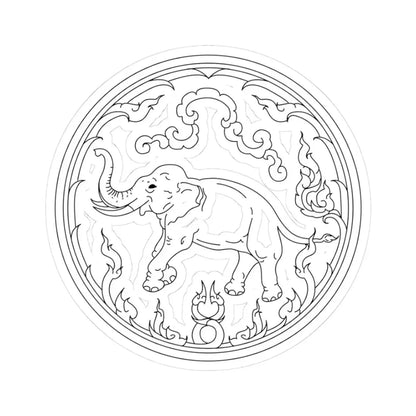 Seal Chiang Rai (Thailand) STICKER Vinyl Kiss-Cut Decal 3 Inch White - The Sticker Space