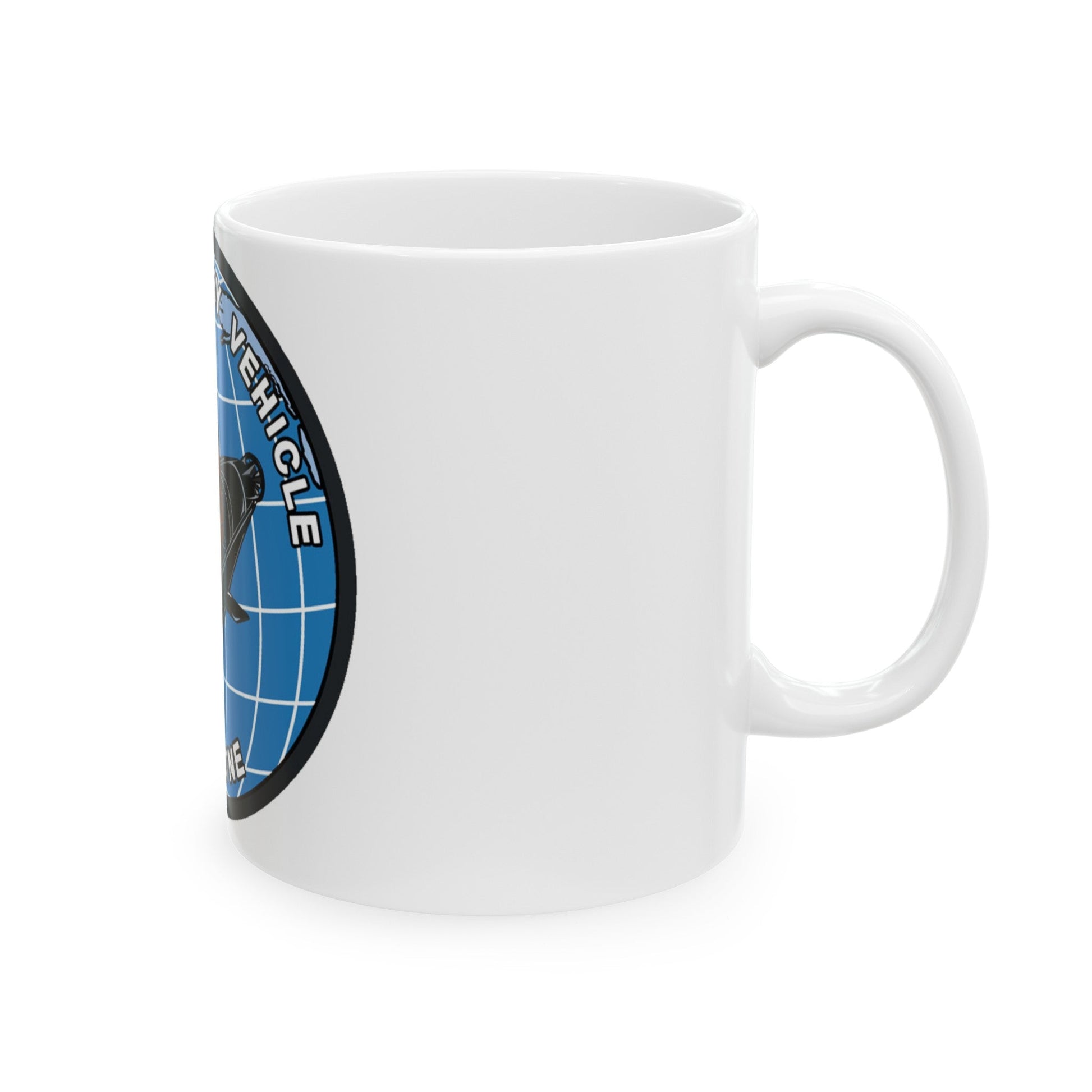 Seal Delivery Vehicle TEAM ONE (U.S. Navy) White Coffee Mug-The Sticker Space