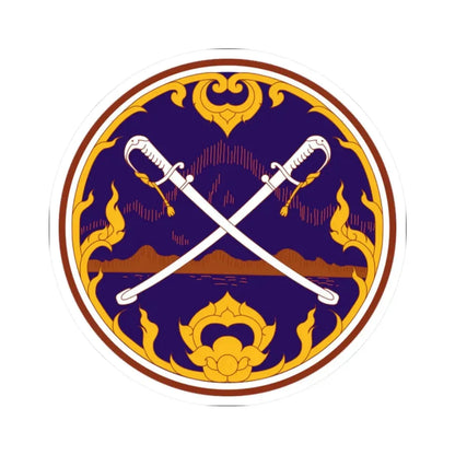 Seal Krabi - colored (Thailand) STICKER Vinyl Kiss-Cut Decal 2 Inch White - The Sticker Space