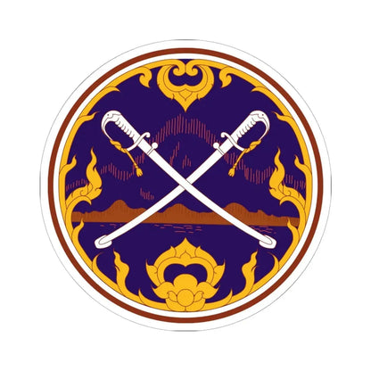 Seal Krabi - colored (Thailand) STICKER Vinyl Kiss-Cut Decal 6 Inch White - The Sticker Space