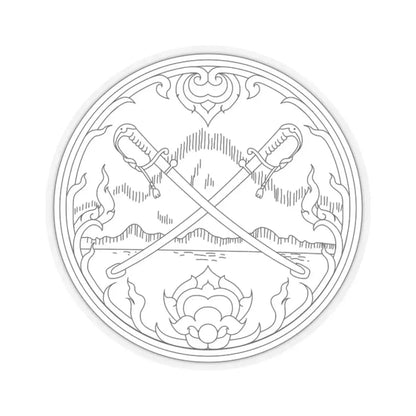 Seal Krabi (Thailand) STICKER Vinyl Kiss-Cut Decal 2 Inch Transparent - The Sticker Space