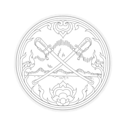 Seal Krabi (Thailand) STICKER Vinyl Kiss-Cut Decal 3 Inch Transparent - The Sticker Space