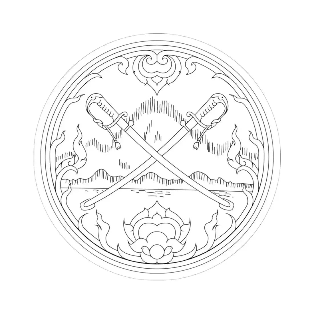 Seal Krabi (Thailand) STICKER Vinyl Kiss-Cut Decal 4 Inch White - The Sticker Space