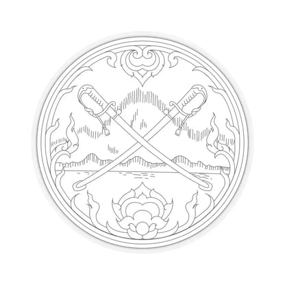 Seal Krabi (Thailand) STICKER Vinyl Kiss-Cut Decal 6 Inch Transparent - The Sticker Space