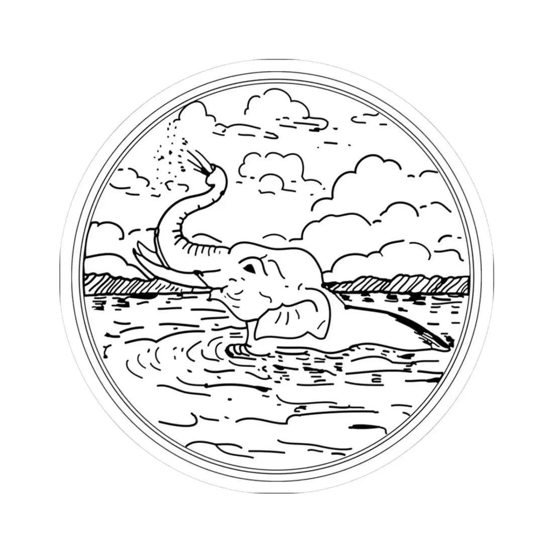 Seal Mae Hong Son (Thailand) STICKER Vinyl Kiss-Cut Decal 3 Inch White - The Sticker Space