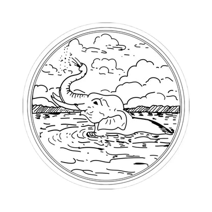 Seal Mae Hong Son (Thailand) STICKER Vinyl Kiss-Cut Decal 4 Inch White - The Sticker Space