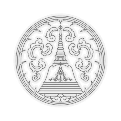 Seal Nakhon Pathom (Thailand) STICKER Vinyl Kiss-Cut Decal 3 Inch Transparent - The Sticker Space