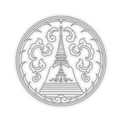Seal Nakhon Pathom (Thailand) STICKER Vinyl Kiss-Cut Decal 4 Inch Transparent - The Sticker Space