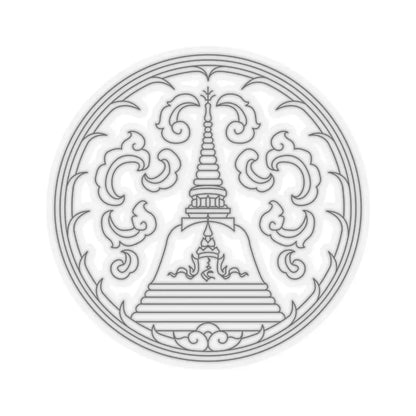 Seal Nakhon Pathom (Thailand) STICKER Vinyl Kiss-Cut Decal 6 Inch Transparent - The Sticker Space
