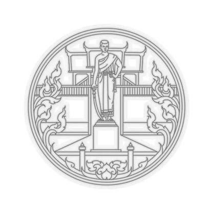 Seal Nakhon Ratchasima (Thailand) STICKER Vinyl Kiss-Cut Decal 4 Inch Transparent - The Sticker Space