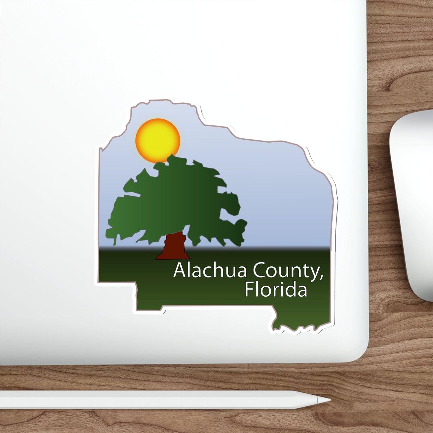 Seal of Alachua County, Florida USA STICKER Vinyl Die-Cut Decal-The Sticker Space