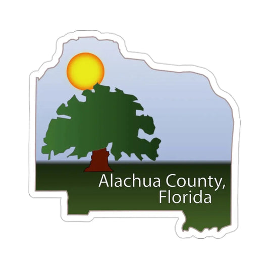 Seal of Alachua County, Florida USA STICKER Vinyl Die-Cut Decal 2 Inch - The Sticker Space