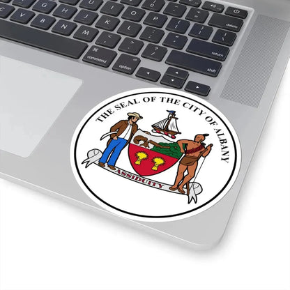 Seal of Albany New York (United States) STICKER Vinyl Kiss-Cut Decal - The Sticker Space