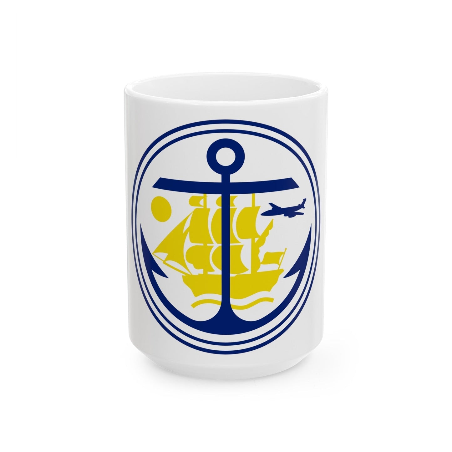 Seal of Anchorage Alaska - White Coffee Mug-15oz-The Sticker Space