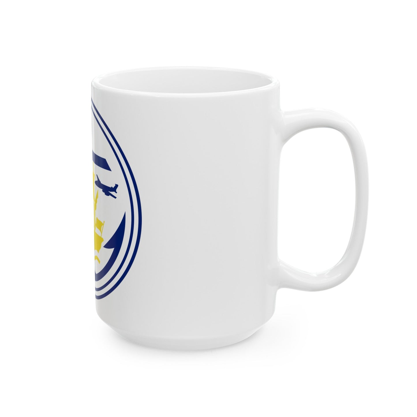 Seal of Anchorage Alaska - White Coffee Mug-The Sticker Space