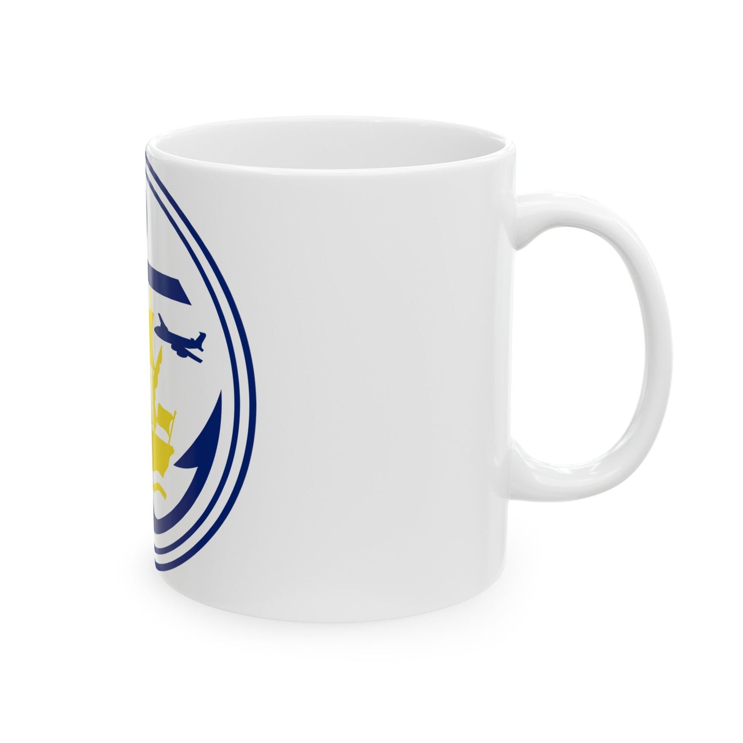 Seal of Anchorage Alaska - White Coffee Mug-The Sticker Space