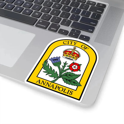 Seal of Annapolis Maryland 2 (United States) STICKER Vinyl Kiss-Cut Decal - The Sticker Space