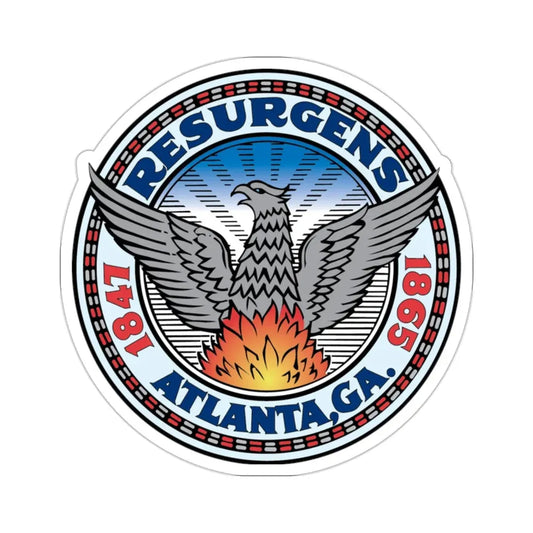 Seal of Atlanta Gerogia USA STICKER Vinyl Die-Cut Decal 2 Inch - The Sticker Space