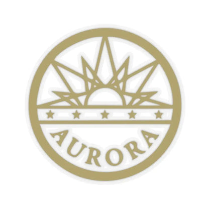 Seal of Aurora Colorado - STICKER Vinyl Kiss-Cut Decal 2 Inch Transparent - The Sticker Space