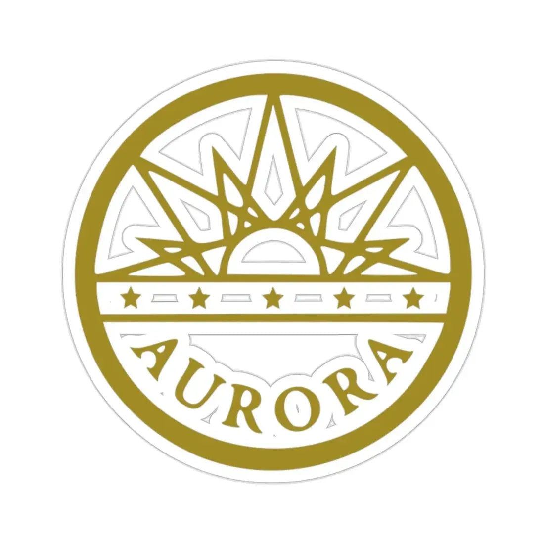 Seal of Aurora Colorado USA STICKER Vinyl Die-Cut Decal 2 Inch - The Sticker Space
