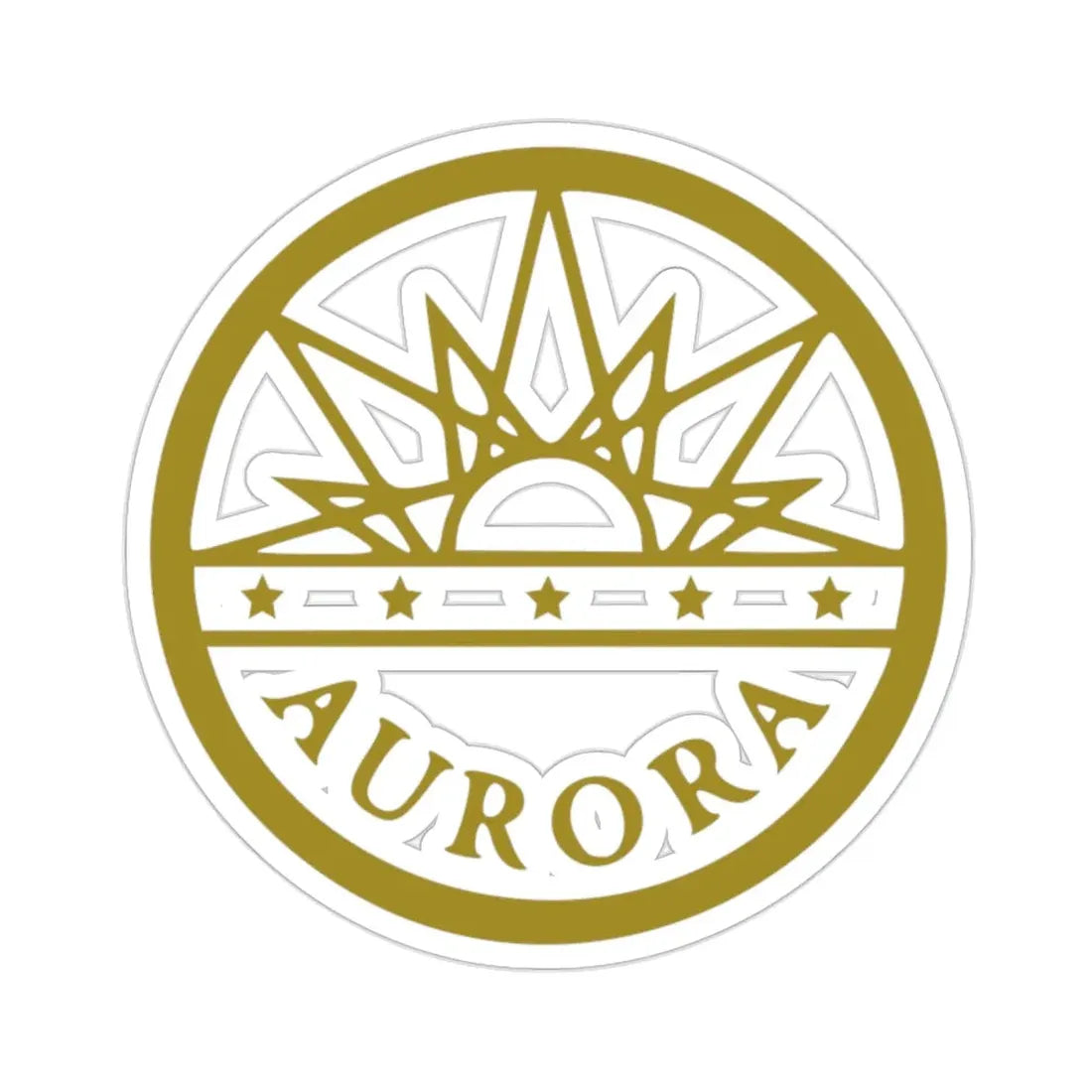 Seal of Aurora Colorado USA STICKER Vinyl Die-Cut Decal 2 Inch - The Sticker Space