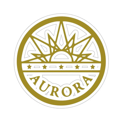 Seal of Aurora Colorado USA STICKER Vinyl Die-Cut Decal 3 Inch - The Sticker Space