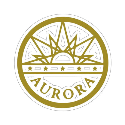 Seal of Aurora Colorado USA STICKER Vinyl Die-Cut Decal 5 Inch - The Sticker Space