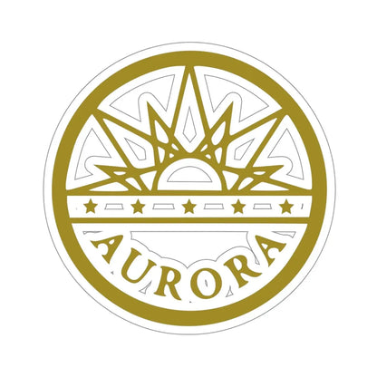 Seal of Aurora Colorado USA STICKER Vinyl Die-Cut Decal 5 Inch - The Sticker Space