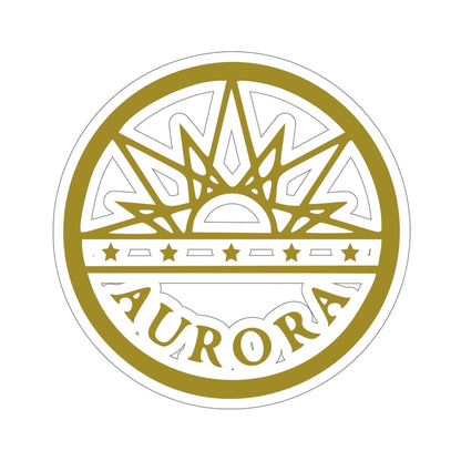 Seal of Aurora Colorado USA STICKER Vinyl Die-Cut Decal-6 Inch-The Sticker Space