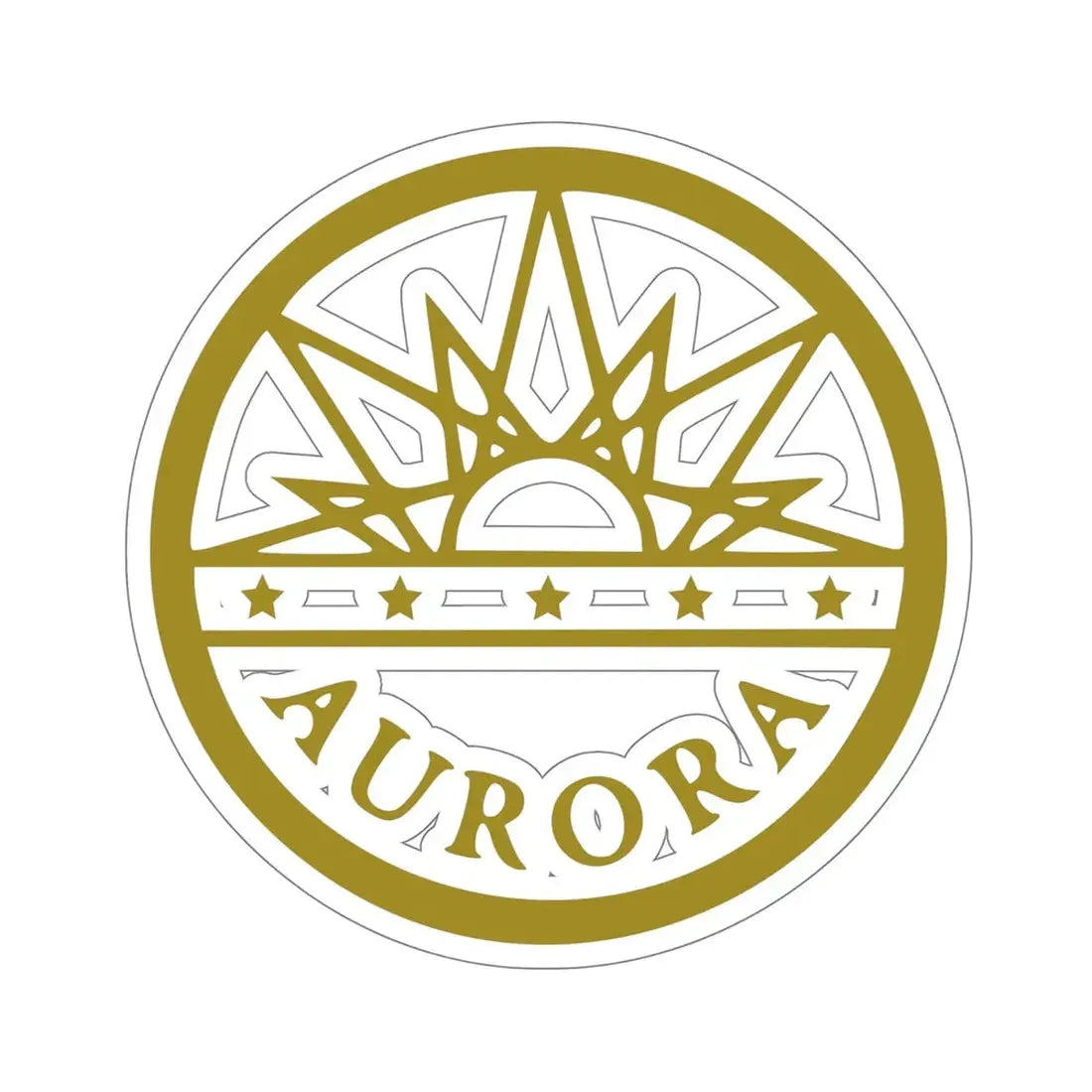 Seal of Aurora Colorado USA STICKER Vinyl Die-Cut Decal 6 Inch - The Sticker Space