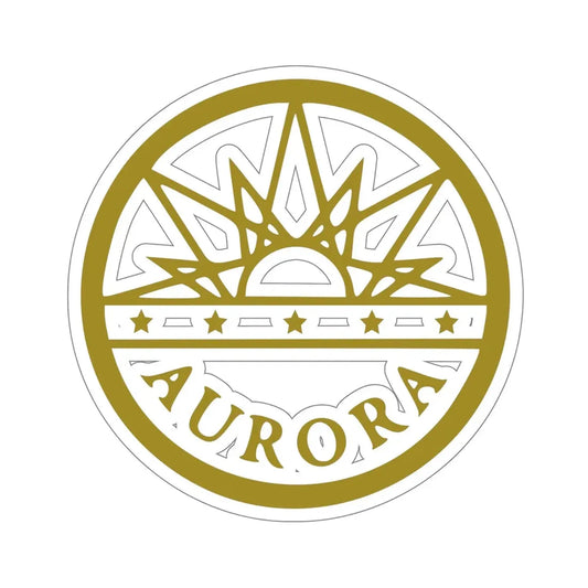 Seal of Aurora Colorado USA STICKER Vinyl Die-Cut Decal 6 Inch - The Sticker Space