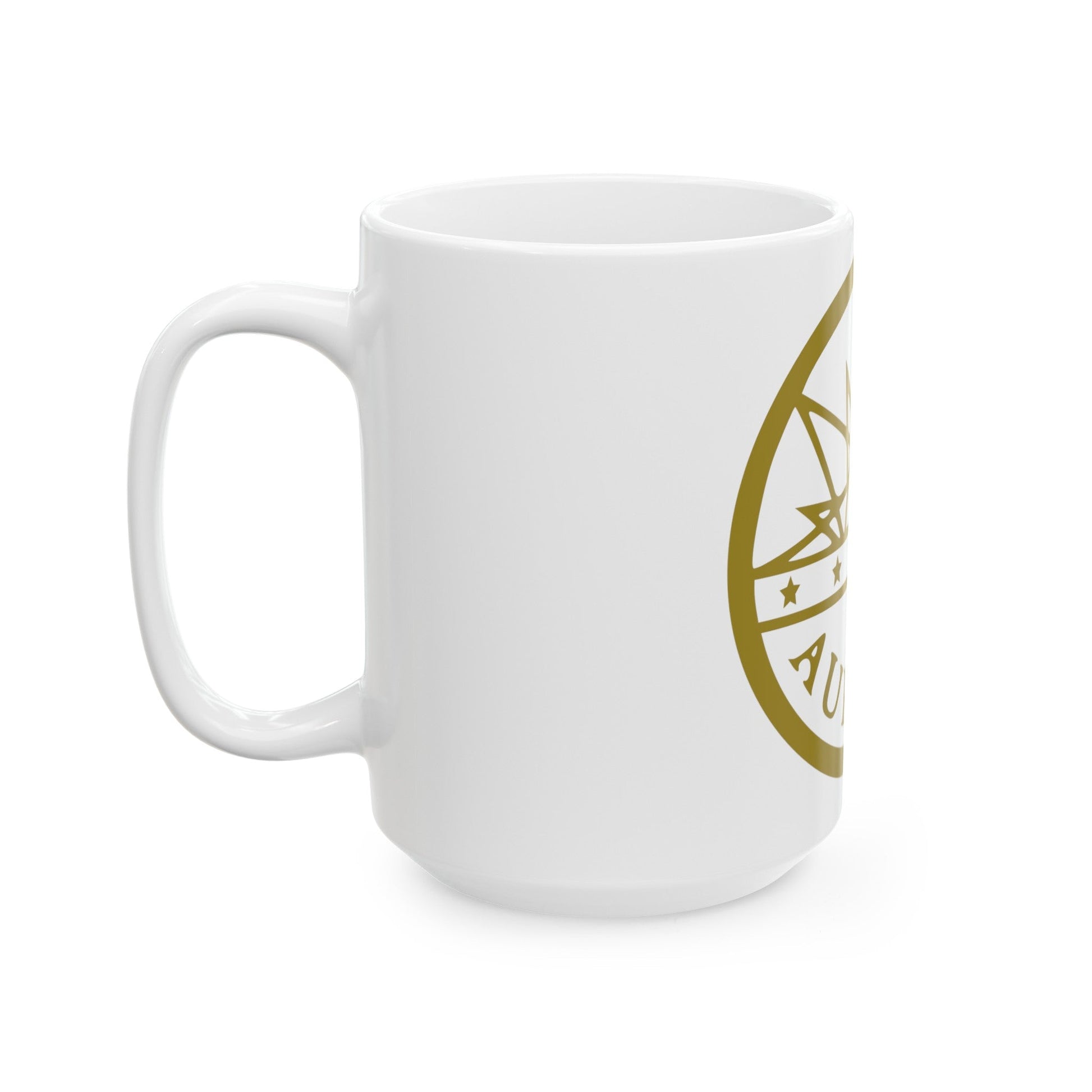 Seal of Aurora Colorado - White Coffee Mug-The Sticker Space