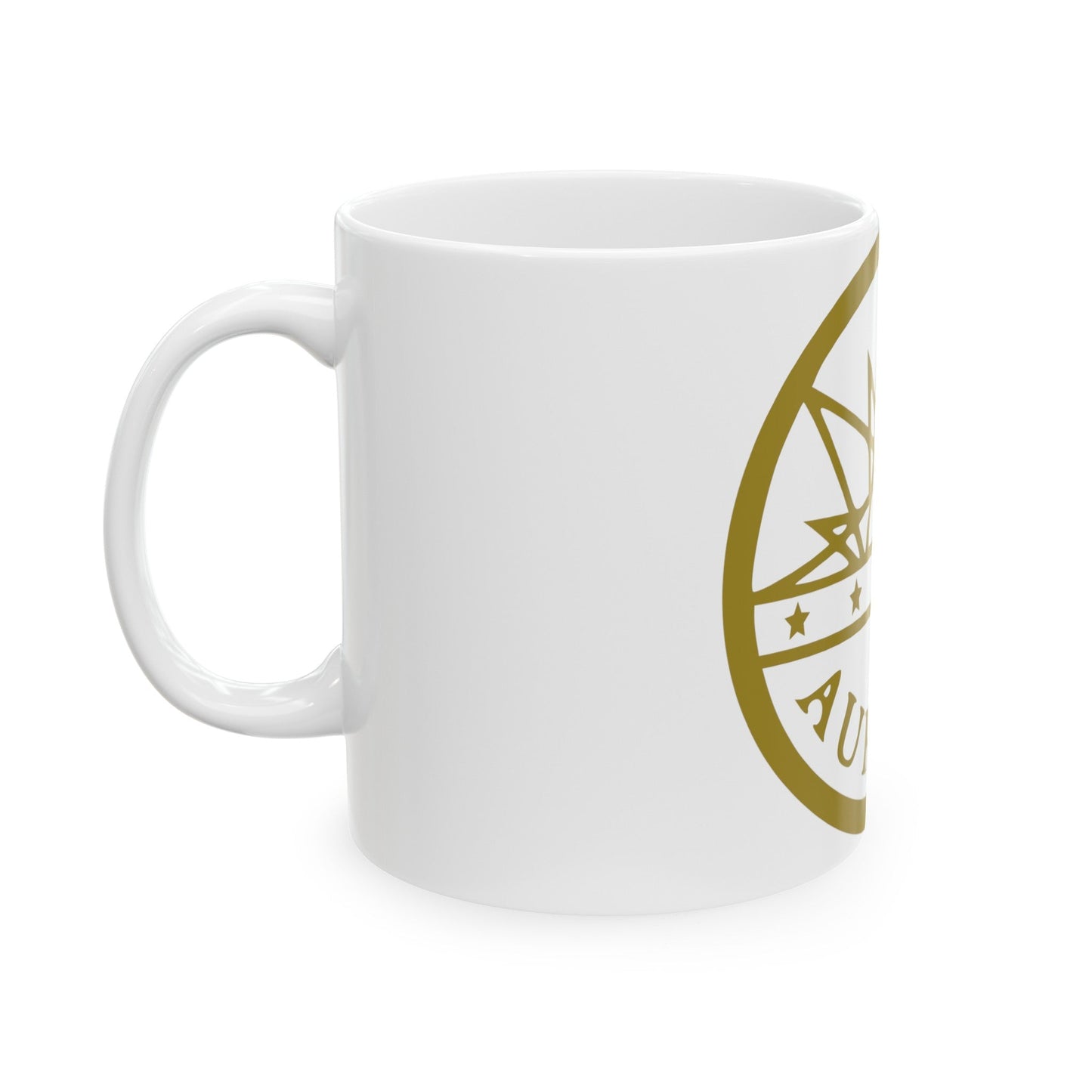 Seal of Aurora Colorado - White Coffee Mug-The Sticker Space