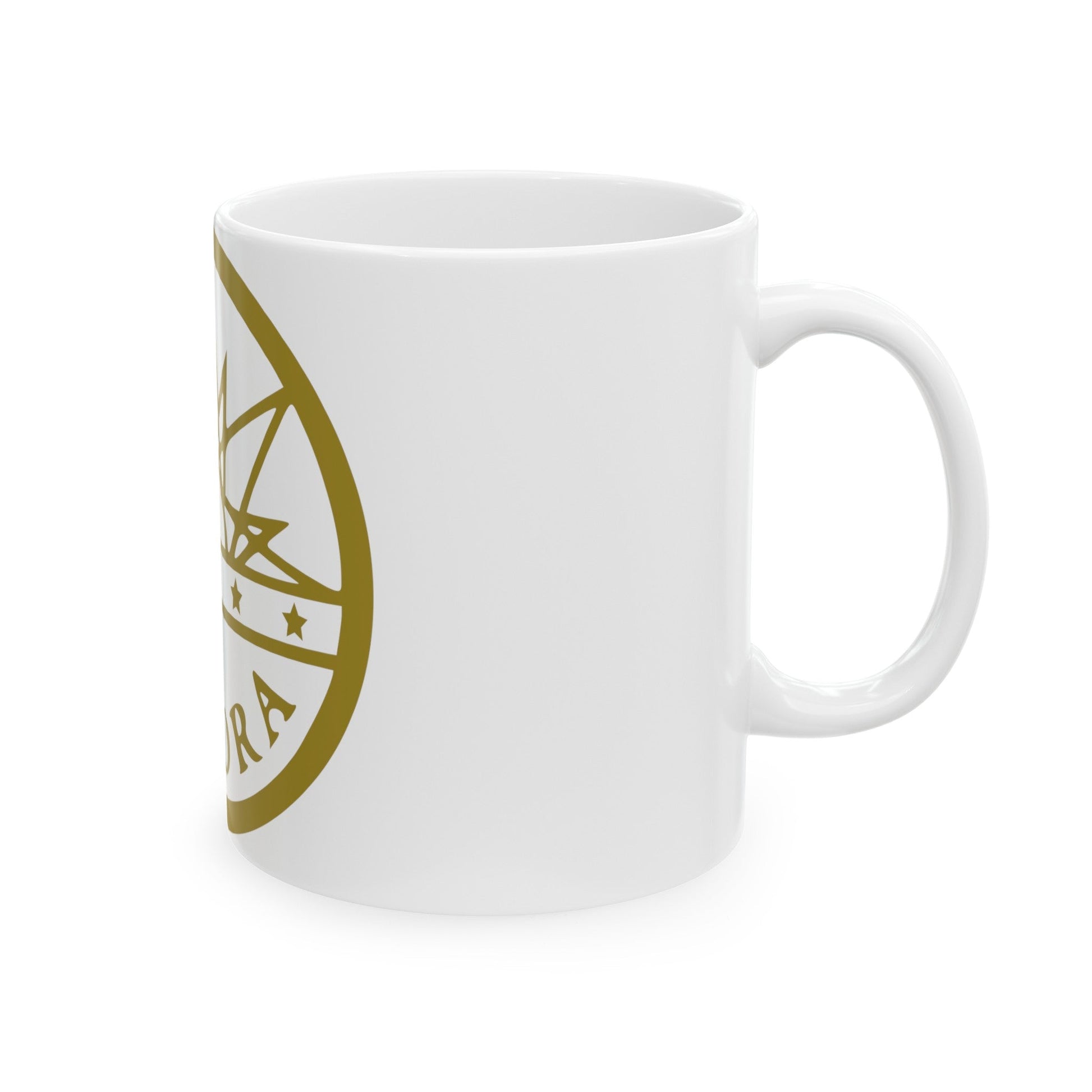 Seal of Aurora Colorado - White Coffee Mug-The Sticker Space