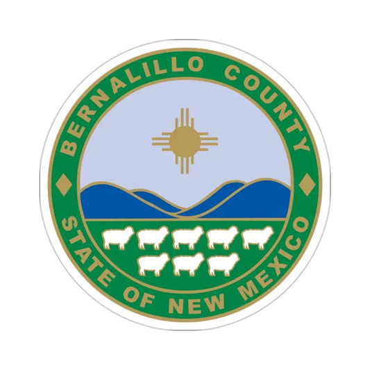 Seal of Bernalillo County, New Mexico USA STICKER Vinyl Die-Cut Decal 2 Inch - The Sticker Space