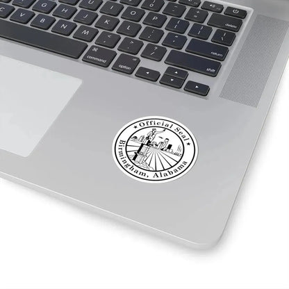 Seal of Birmingham Alabama - STICKER Vinyl Kiss-Cut Decal - The Sticker Space