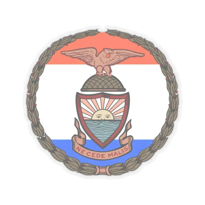 Seal of Borough of the Bronx - STICKER Vinyl Kiss-Cut Decal 3 Inch Transparent - The Sticker Space