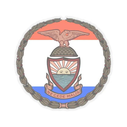 Seal of Borough of the Bronx - STICKER Vinyl Kiss-Cut Decal 4 Inch Transparent - The Sticker Space