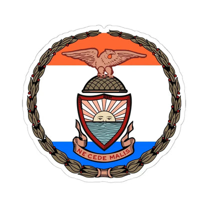 Seal of Borough of the Bronx - STICKER Vinyl Kiss-Cut Decal 6 Inch White - The Sticker Space