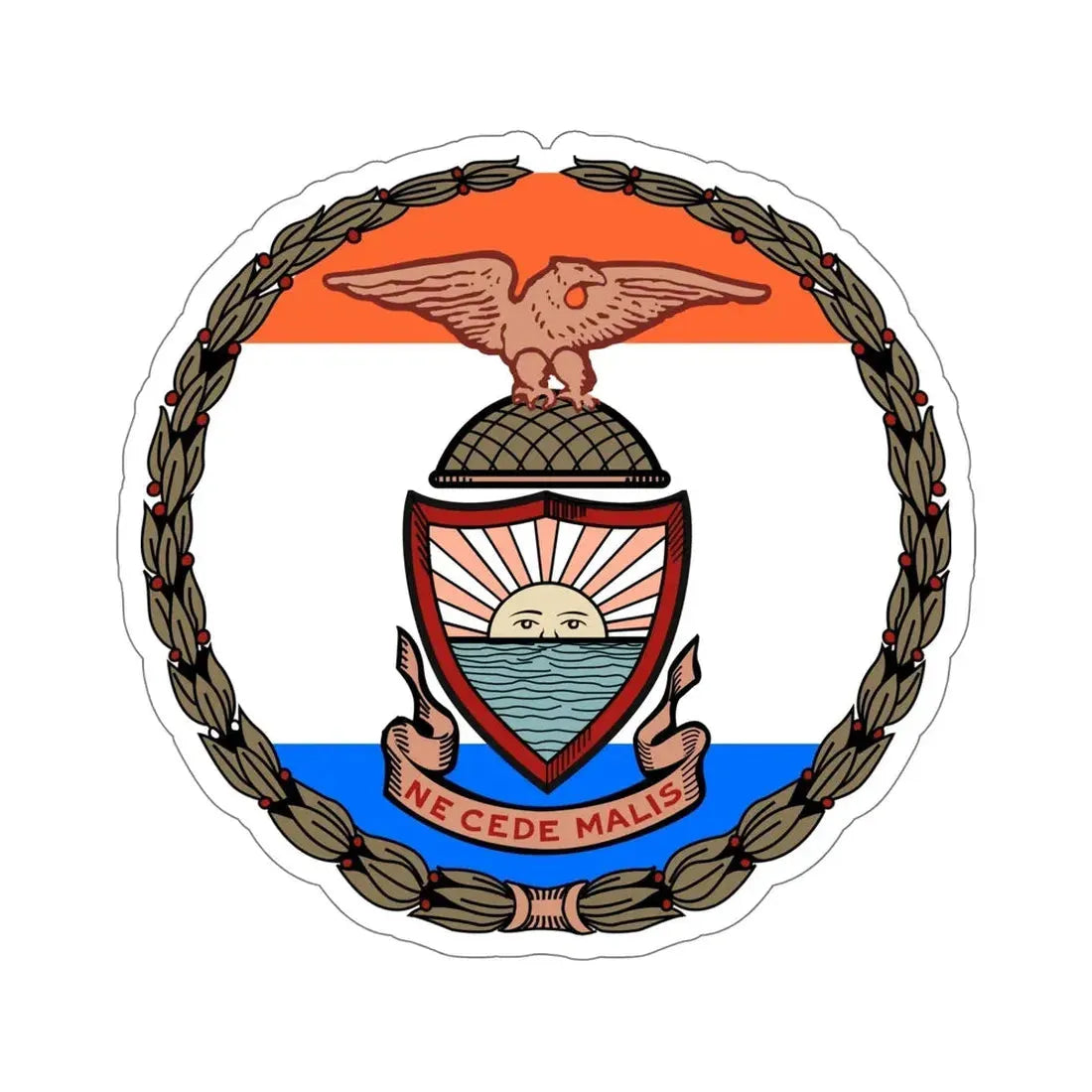 Seal of Borough of the Bronx USA STICKER Vinyl Die-Cut Decal 6 Inch - The Sticker Space