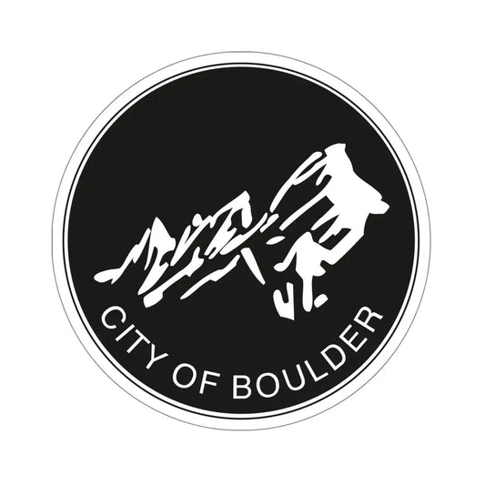 Seal of Boulder Colorado USA STICKER Vinyl Die-Cut Decal 6 Inch - The Sticker Space