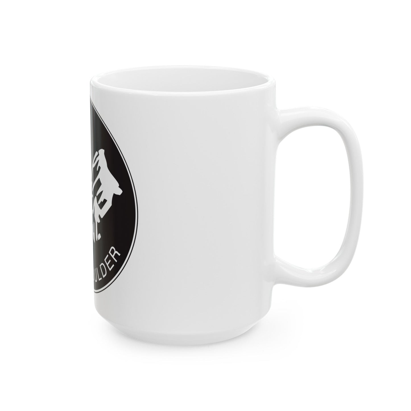 Seal of Boulder Colorado - White Coffee Mug-The Sticker Space