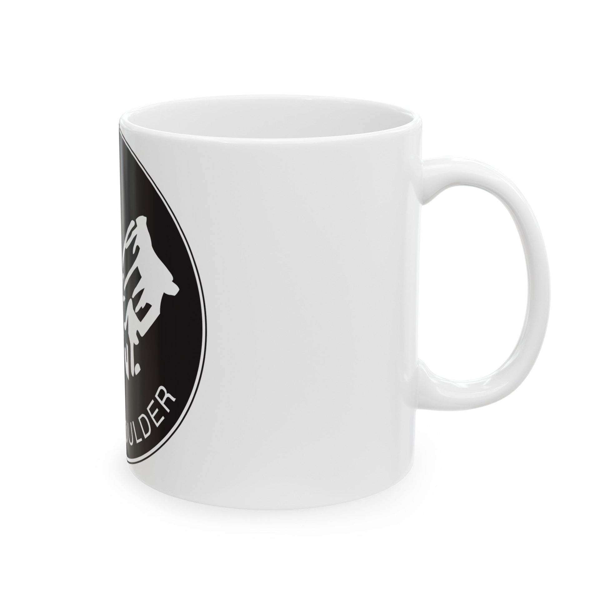 Seal of Boulder Colorado - White Coffee Mug-The Sticker Space