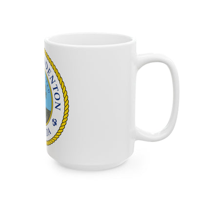 Seal of Bradenton Florida - White Coffee Mug-The Sticker Space