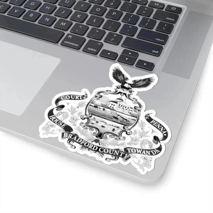 Seal of Bradford County Pennsylvania (United States) STICKER Vinyl Kiss-Cut Decal - The Sticker Space