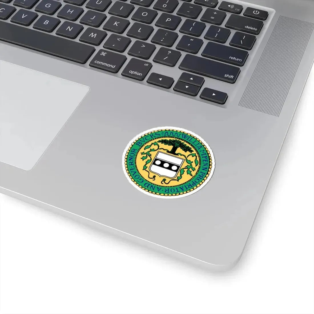 Seal of Bucks County Pennsylvania (United States) STICKER Vinyl Kiss-Cut Decal - The Sticker Space