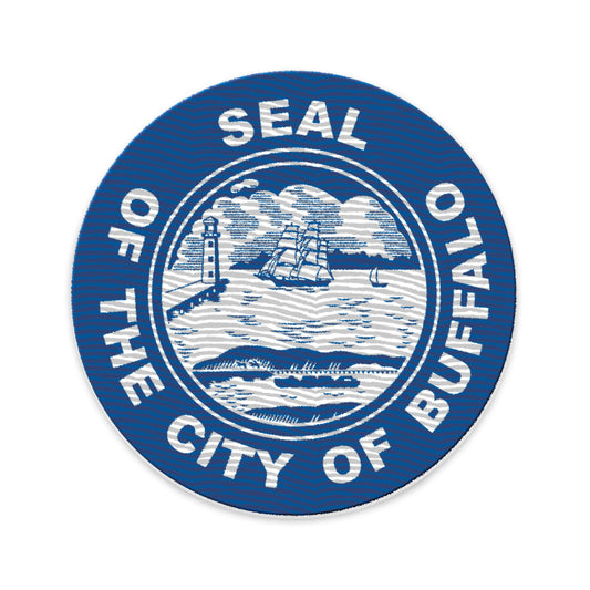 Seal of Buffalo New York - Embroidered Patch-The Sticker Space